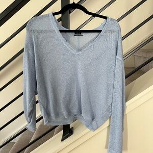 Urban Outfitters light blue summer sweater